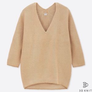 Uniqlo 3D cocoon sweater